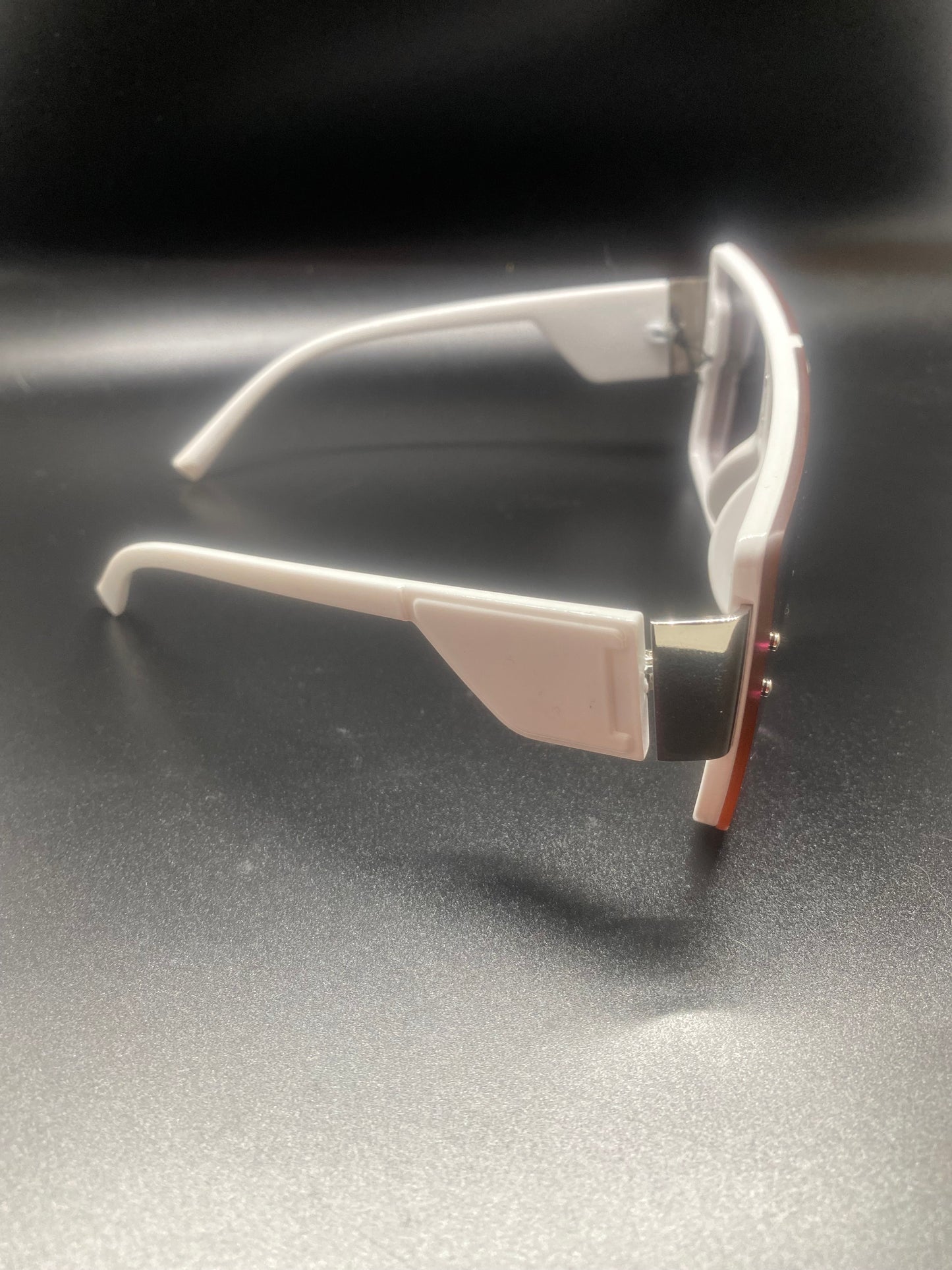 Rose White Sunglasses
