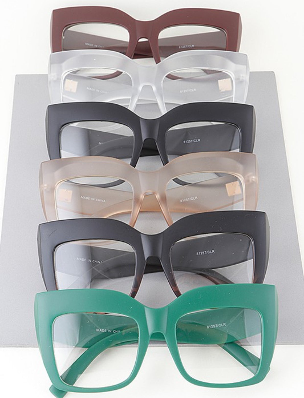 Clear Rose Sunglasses